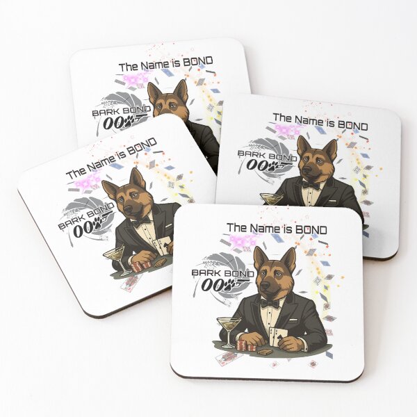 Item preview, The Name is Bond, Bark Bond designed and sold by Mars.Pen.Studio.