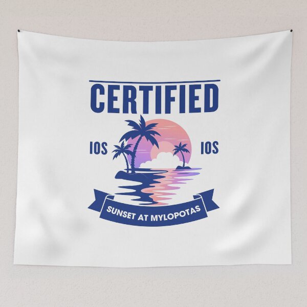 Item preview, Ios: certified sunset at mylopotas (Ios Greece) designed and sold by Peerless-Prime.
