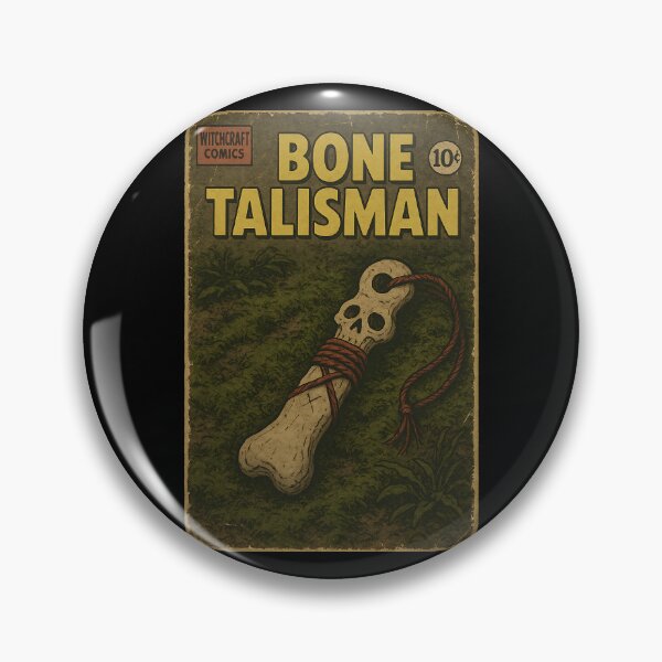 Item preview, Hedge Witchcraft: Bone Talisman designed and sold by bapupa.