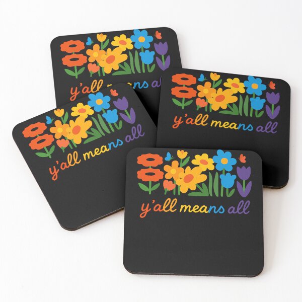 Item preview, LGBTQ Diversity Y'all Pride Means All Flower designed and sold by papertaless.