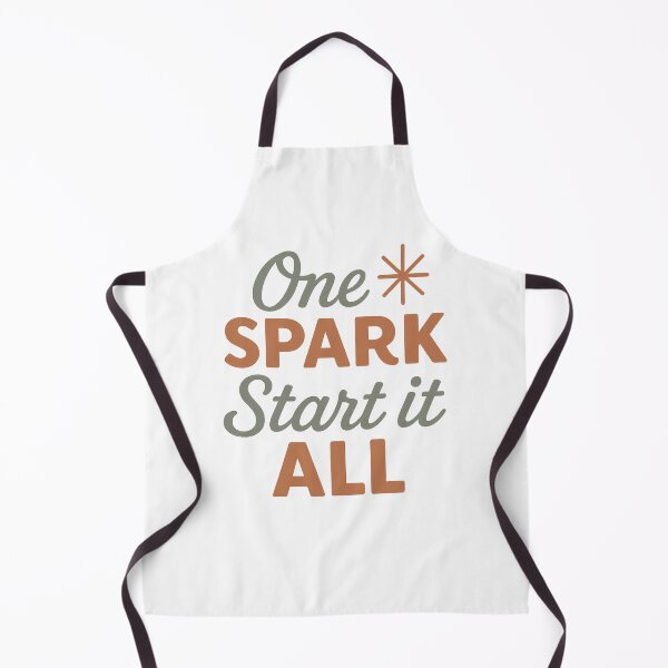 Item preview, One Spark Starts It All – Creative Inspiration Shirt designed and sold by Faithline Studio.