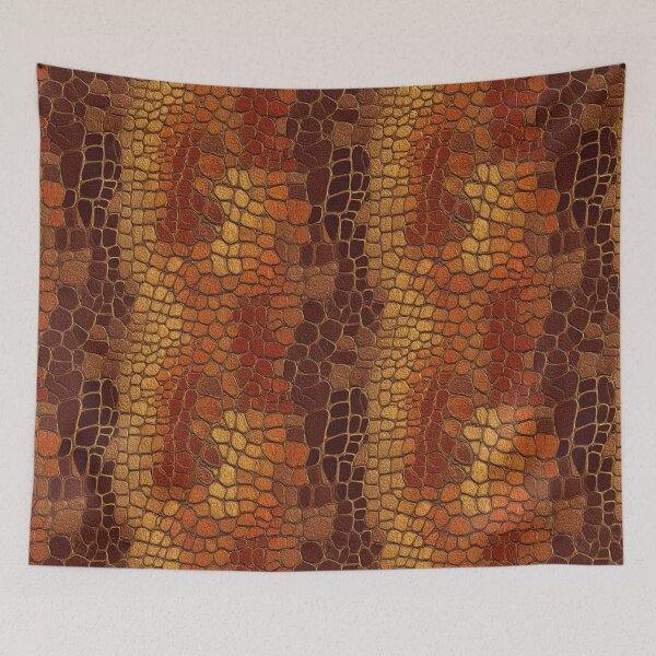 Item preview, Edgy Vibrant Alligator Skin Pattern For Bold Fashion Lover designed and sold by RoyalStarsPatts.