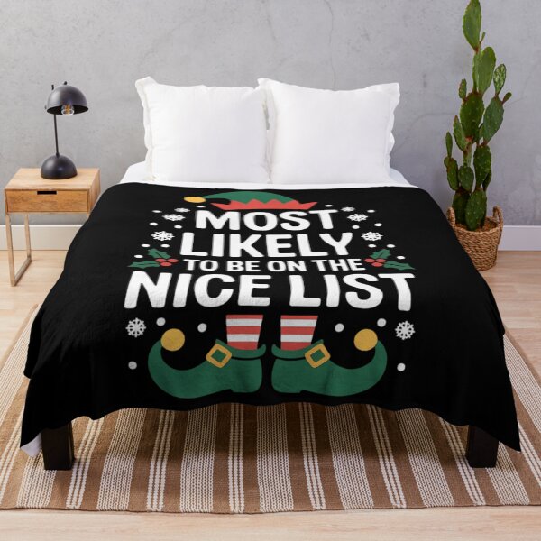 Item preview, Most Likely to Be on the Nice List Matching Christmas Elf designed and sold by papertaless.