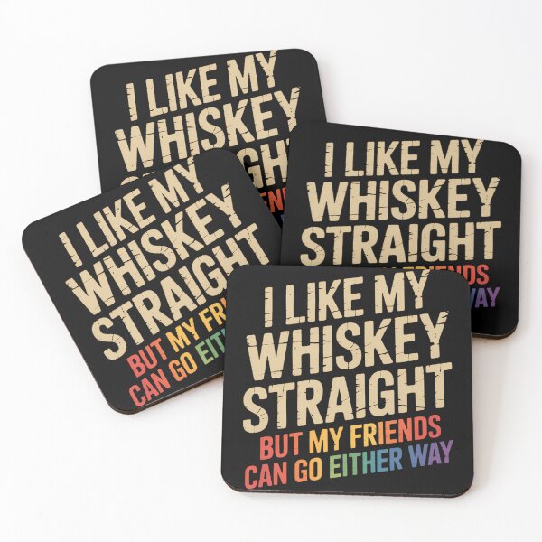 Item preview, Like My Whiskey Straight Friends LGBTQ Gay Pride Proud Ally designed and sold by papertaless.
