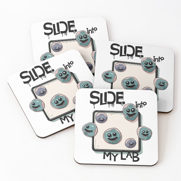 Item preview, Slide Into My Lab – Cute Funny Pathologist / Lab Tech Design designed and sold by jelonkaa.