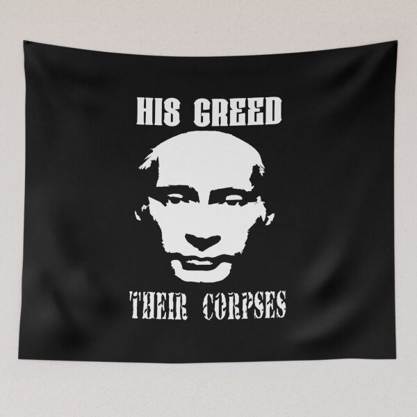 Item preview, Viral Political Protest Tees: Bold, Trending Designs, anti war, anti putin designed and sold by blackdoggdesign.