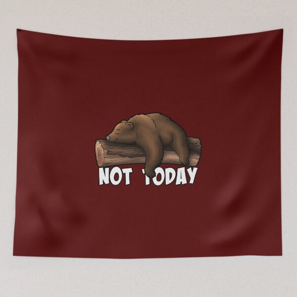 Item preview, Not today small designed and sold by PangolinSquad.