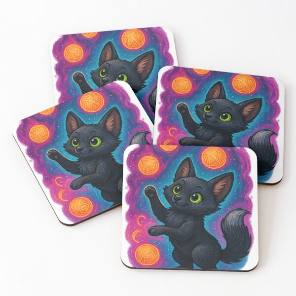 Item preview, Cosmic Fox Playing with Planets Sticker designed and sold by OandSDesigns23.