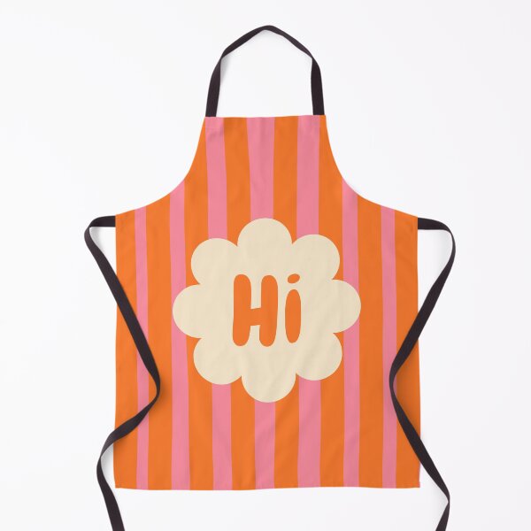 Item preview, Hi Greeting in Retro Playful Design designed and sold by nineFlorals.