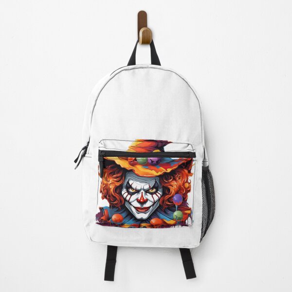 Item preview, Creepy Clown Witch – Colorful Horror Halloween Design designed and sold by merch-joanna.