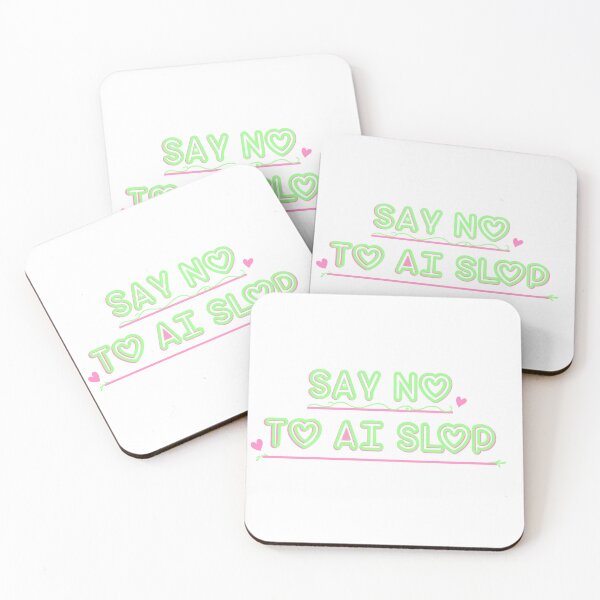 Item preview, Say NO to ai slop designed and sold by spaceysparklez.
