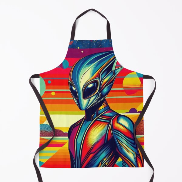 Item preview, colorful alien design designed and sold by Dogandesighn.