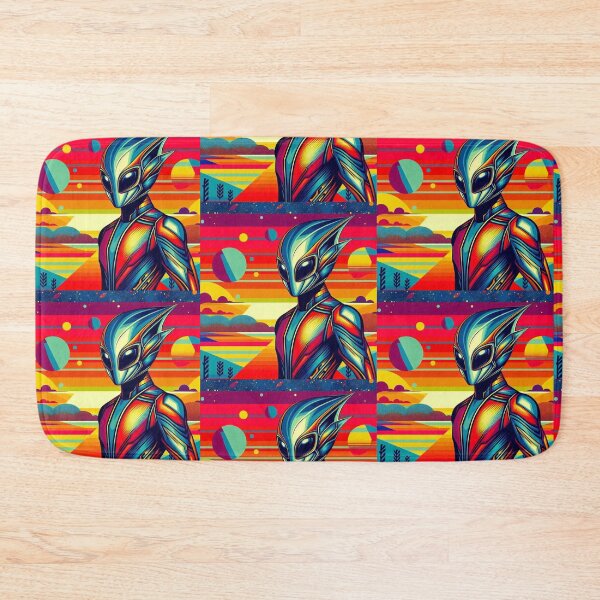 Item preview, colorful alien design designed and sold by Dogandesighn.