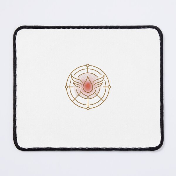 Item preview, Sigil of Shadows – The Golden Wing Emblem designed and sold by GrevVisuals.