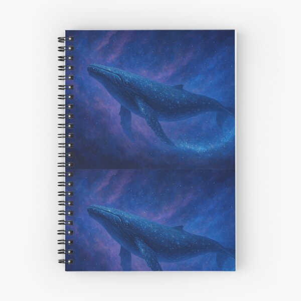 Item preview, The Star Swimmer - Cosmic Galaxy Whale Art designed and sold by OandSDesigns23.