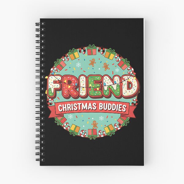 Item preview, Sweet Christmas Buddies Friends Holiday Design designed and sold by Silent Watch Threads..