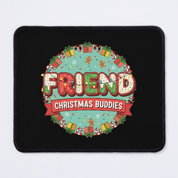 Item preview, Sweet Christmas Buddies Friends Holiday Design designed and sold by Silent Watch Threads..