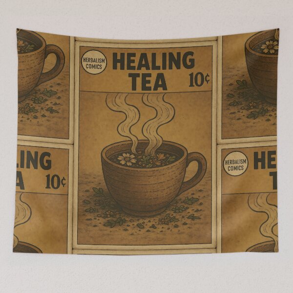 Item preview, Herbalism: Healing Tea designed and sold by bapupa.