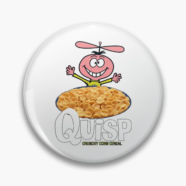 Item preview, Quisp Cereal Box Retro Funny Cute 70s designed and sold by darkanimal.