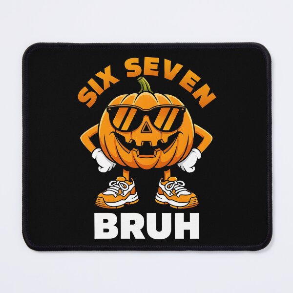 Item preview, Funny 67 Halloween Bruh Pumpkin Meme for Kids and Teens designed and sold by ROOFY-HK.