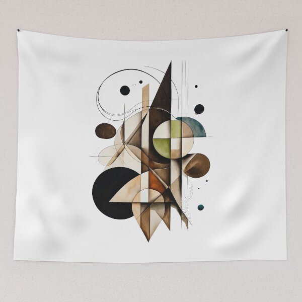 Item preview, Earthy Geometric Abstract designed and sold by caracatita75.