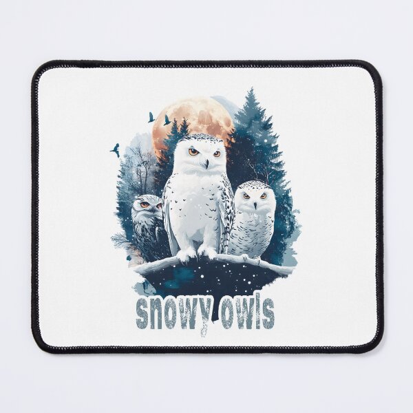 Item preview, Snowy Owls designed and sold by AlchemyColor.