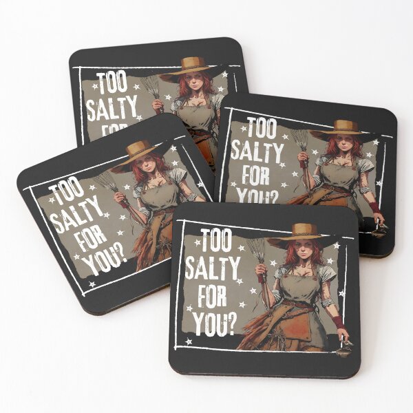 Item preview, Sarcastic Cook Quote Too Salty For You Dark designed and sold by TackyTime.
