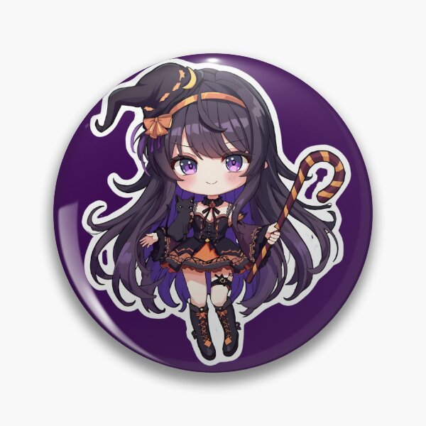 Item preview, Selene Noctis – Kawaii Gothic Witch  designed and sold by kabucino.