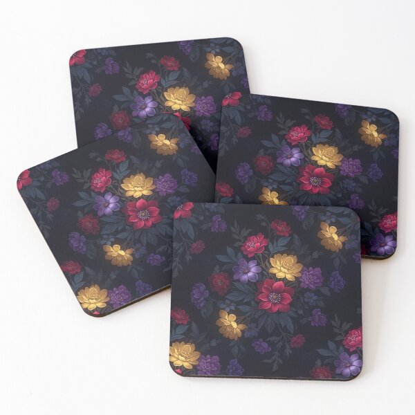 Item preview, Midnight Petal Harmony designed and sold by Kaleidoscope Print.