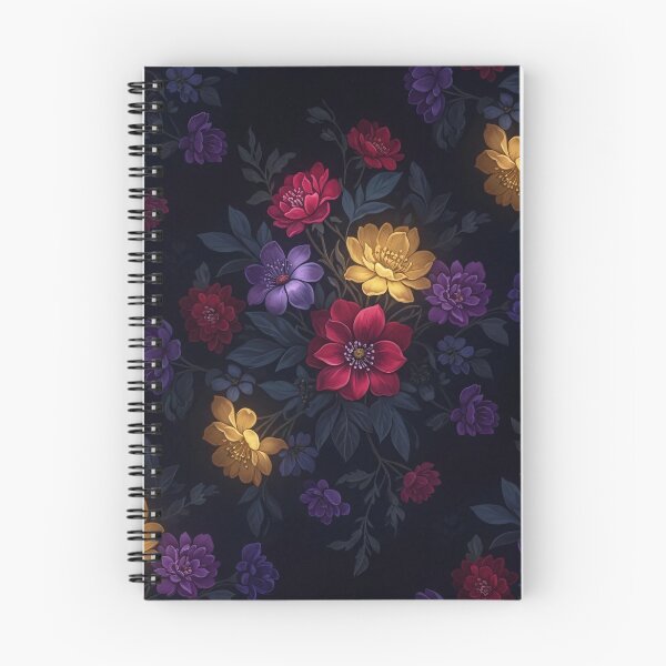 Item preview, Midnight Petal Harmony designed and sold by Kaleidoscope Print.