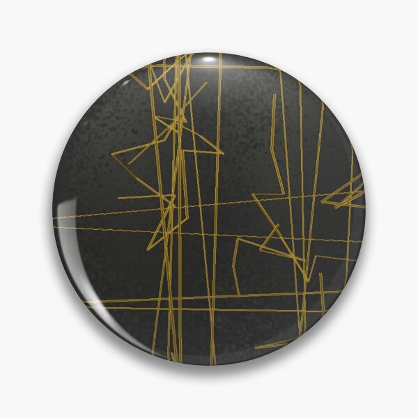 Item preview, Kintsugi gold black pattern designed and sold by CLEARART7.