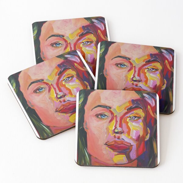 Item preview, Abstract Portrait Angelina designed and sold by alelutagtoi.