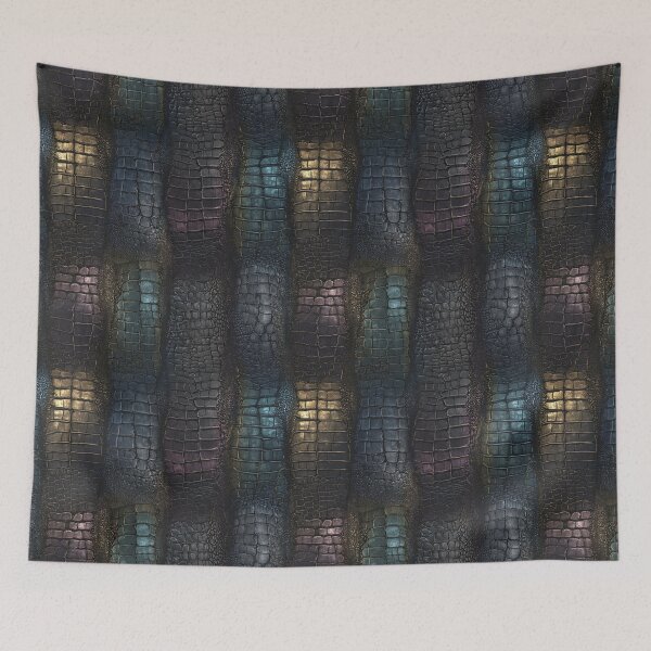 Item preview, Beautiful Vibrant Alligator Skin Print For Anniversary Gift designed and sold by RoyalStarsPatts.