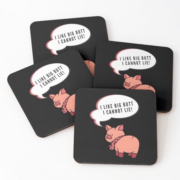 Item preview, I Like Pig Butts — No Lie designed and sold by SophiaLimaMelo.