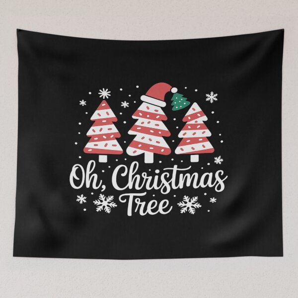 Item preview, Oh Christmas Tree Cakes Debbie Becky Jen Cake Lovers Xmas designed and sold by Formatage.