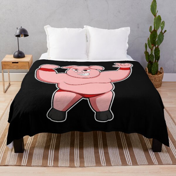 Item preview, Pig as Bodybuilder With Big Belly designed and sold by SophiaLimaMelo.