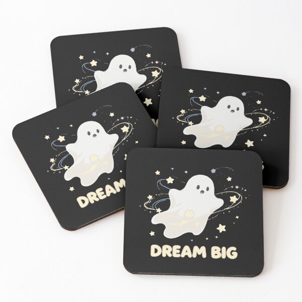 Item preview, Dream Big Ghost — Cute Cosmic Spirit Art designed and sold by xmoudx.