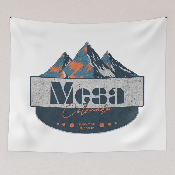 Item preview, Mesa Ski Resort, Colorado, Mountain Design designed and sold by Wanderful-roads.