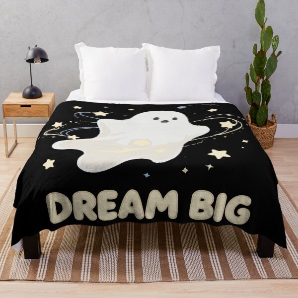Item preview, Dream Big Ghost — Cute Cosmic Spirit Art designed and sold by xmoudx.