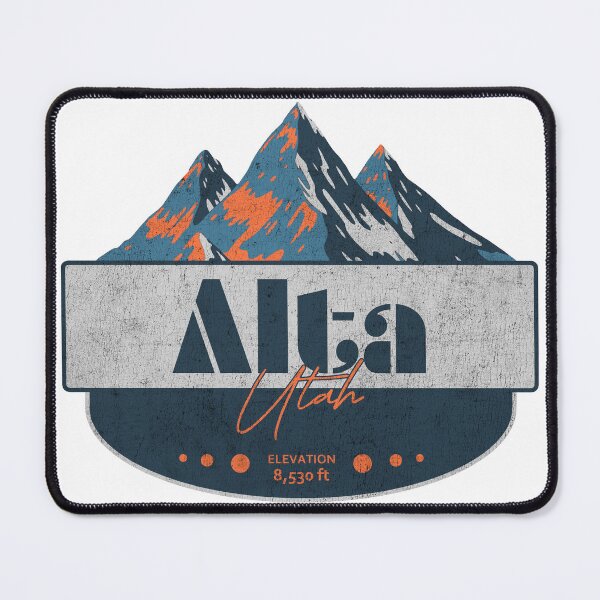 Item preview, Alta Ski Resort, Utah, Mountain Design designed and sold by Wanderful-roads.