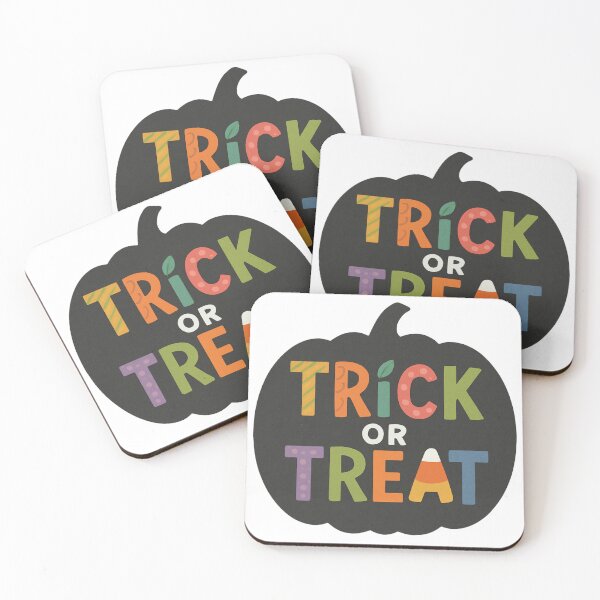 Item preview, Playful Trick or Treat Pumpkin Design for Halloween designed and sold by RuweisVibes.