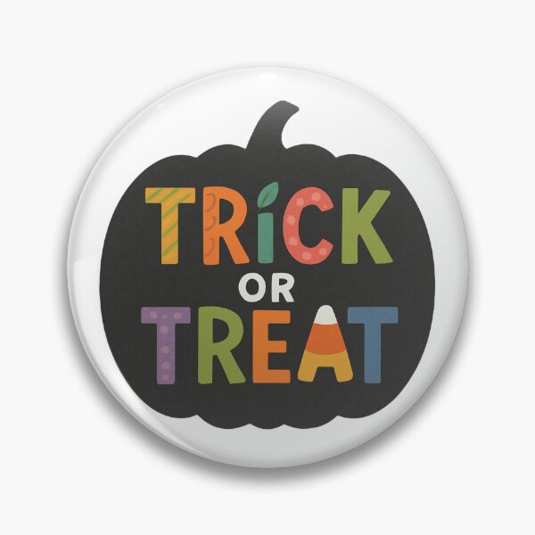 Item preview, Playful Trick or Treat Pumpkin Design for Halloween designed and sold by RuweisVibes.