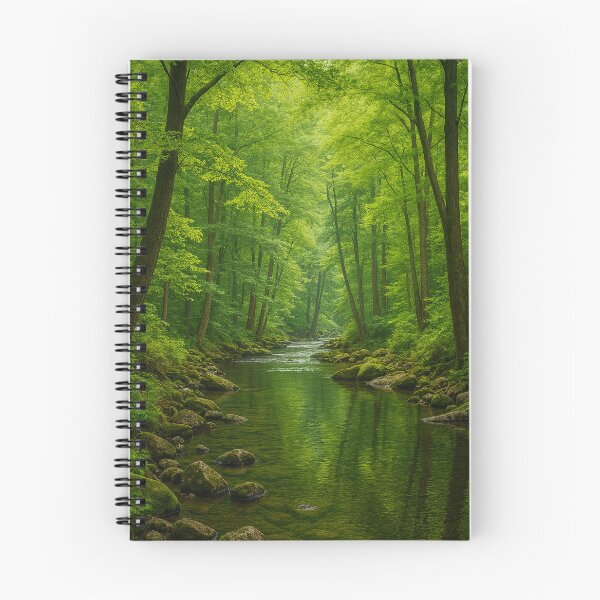 Item preview, Rio sereno na floresta   designed and sold by Leonornature.