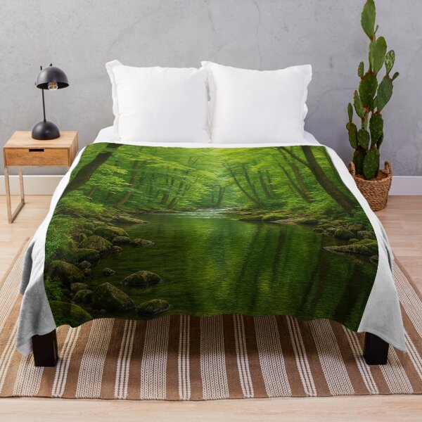 Item preview, Rio sereno na floresta   designed and sold by Leonornature.
