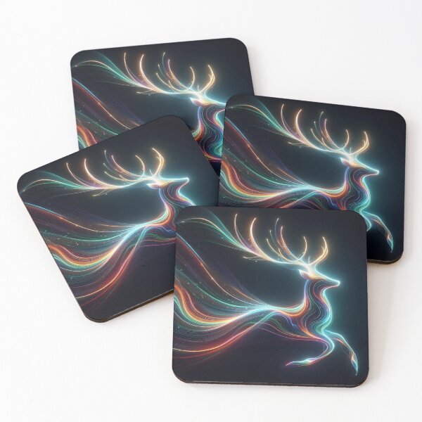 Item preview, Ethereal Deer – Harmony of Nature designed and sold by DreamArt Creations.