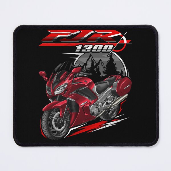 Item preview, Yamaha FJR1300 2014 (Candy Red) for Motorcycle Riders designed and sold by MotoApparelHub.