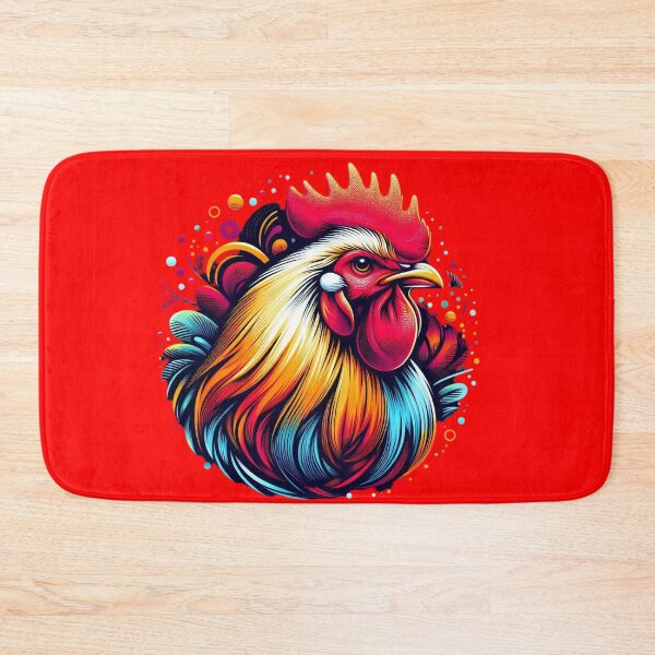 Item preview, A beautiful, strong, and fearless colorful rooster designed and sold by Marcoshop10.