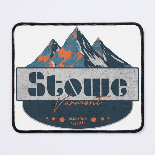 Item preview, Stowe Ski Resort, Vermont, Mountain Design designed and sold by Wanderful-roads.
