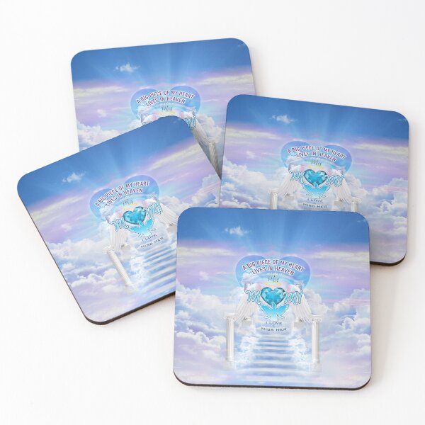 Item preview, A Big Piece of My Heart Lives in Heaven - My Mom designed and sold by The Soul Bee.