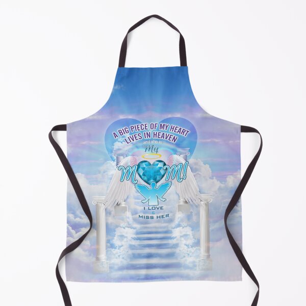 Item preview, A Big Piece of My Heart Lives in Heaven - My Mom designed and sold by The Soul Bee.